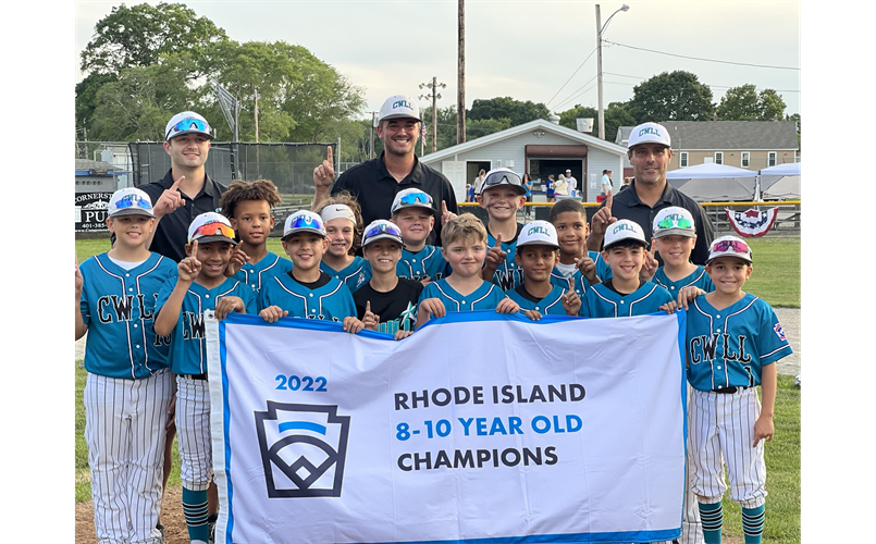 2022 8-10 RI All Star State Champions!